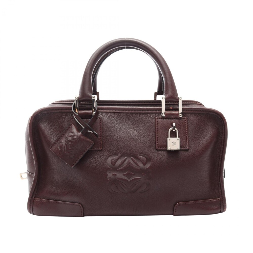 Loewe Amazona 28 Handbag Leather Brown #304411L10B